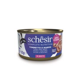 Schesir Tuna And Beef With Rice In Cooking Water